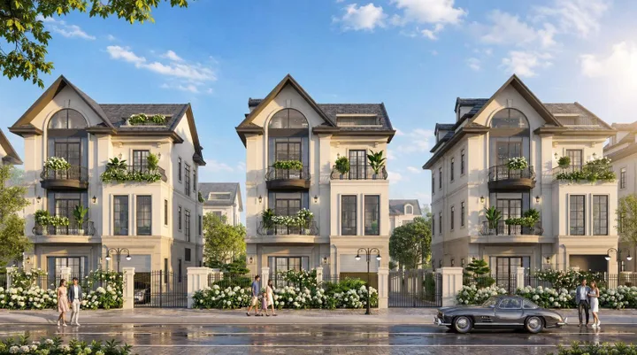 KIỆT TÁC KIẾN TRÚC CHÂU ÂU GIỮA LÒNG BẮC HÀ NỘI – PEARL RIVERA HÀ NỘI