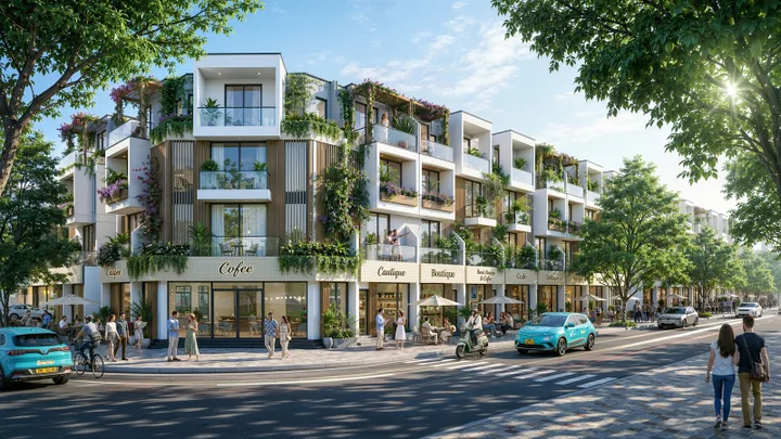 NHÀ PHỐ & BIỆT THỰ VINHOMES SÀI GÒN PARK HÓC MÔN