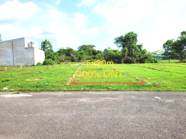 Chủ Vỡ Nợ bán 152m2 đất full thổ tại Tân Phú Trung - Củ Chi, Sổ Hồng riêng, Không Quy Hoạch