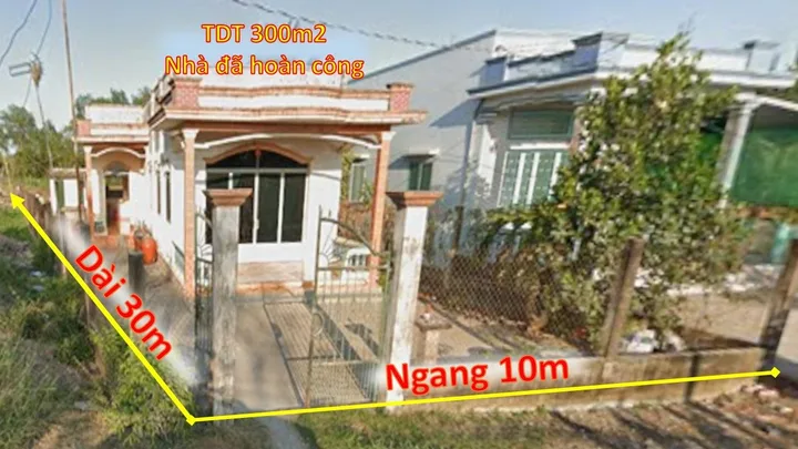 Bán nhà mặt tiền đường xe tải tại Tân Lân, Cần Đước