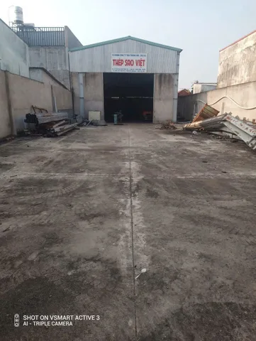 Bán nhà kho mt đường nhựa 12m xã Bình Lợi, huyện Bình Chánh tdt 520m2 ( 448m2 thổ , dt xưởng 150m2) giá 9,5 tỷ