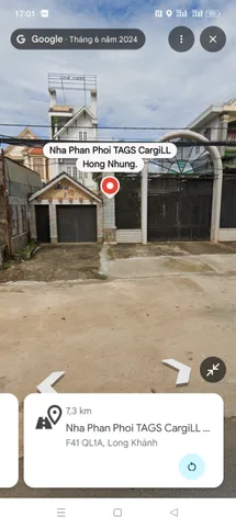 Mặt tiền ql1a long khách 587m² thổ cư 400m² giá 16.5 tỷ tại Phường Xuân Bình Thành phố Long Khánh Đồng Nai