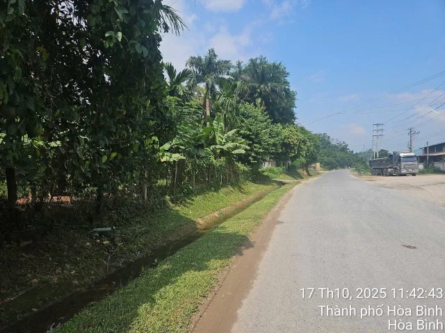 Bán Đất 500m² thổ cư 100m² giá 15 tỷ tại Đường Tỉnh Lộ 437 Phường Tân Hòa Thành phố Hòa Bình Hòa Bình