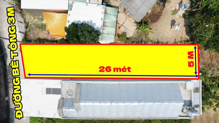 Bán Đất 126m² thổ cư 126m² giá 550 triệu tại Xã An Phú Quảng Ngãi