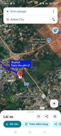 Ngay cổng vào sân bay long thành Bán Đất 4hecta long phước giá 240 ti