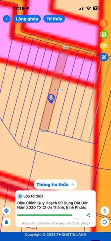 Bán Đất 1000m² giá 399 triệu tại Phường Chơn Thành Đồng Nai
