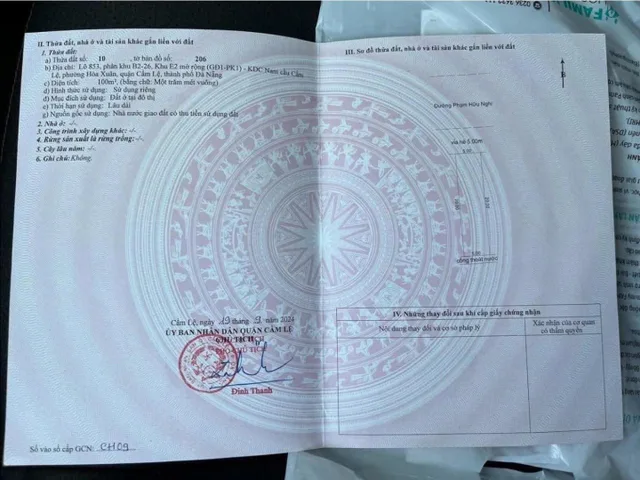 Bán đất MT Phạm Hữu Nghị 📌📌📌LÀM VIỆC TRỰC TIẾP GIÁ TỐT !!!