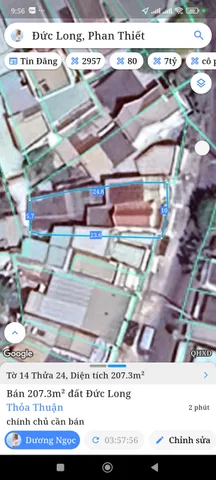 Bán Đất 192m² thổ cư 192m² giá 3.7 tỷ tại Phường Tiến Thành Lâm Đồng