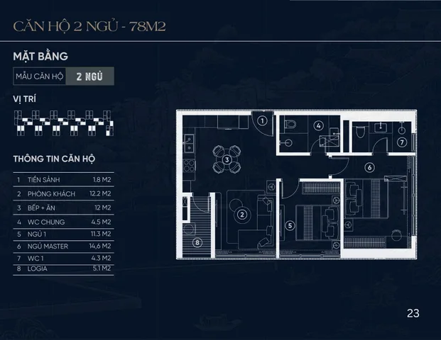 Bán Căn hộ chung cư 81m² giá 5.4 tỷ tại Xã Mễ Sở Hưng Yên🏙️ Sở hữu căn 2 ngủ rộng 81m² tại Sunshine Legend City với mức giá chỉ từ 4,x tỷ sau ưu đãi.