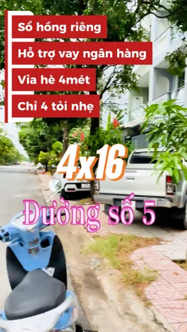 Bán Đất Đường số 5 Xã Tân Vĩnh Lộc sổ hồng công chứng nhanh vỉa hè 4mét