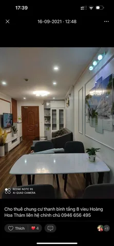 Bán Căn hộ chung cư 68m² giá 3.2 tỷ tại Phường Võ Cường Bắc Ninh