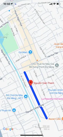 Bán nhà mặt phố đường 5m5 Nguyễn Giản Thanh, trung tâm Thanh Khê, DT 5x17m, chỉ 6 tỷ tl
