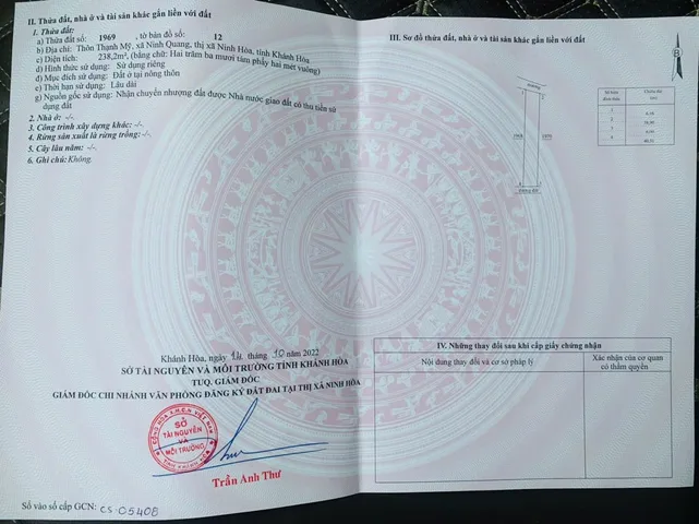 Cần Thanh Lý Gấp 3 lô Ninh Quang - Ninh Hoà , Giá Đầu Tư