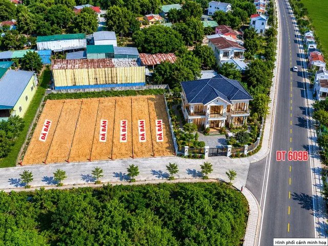 Bán Đất 110m² thổ cư 60m² giá 910 triệu tại Đường Quang Trung (Đt 609B) Xã Đại Hiệp Huyện Đại Lộc Quảng Nam