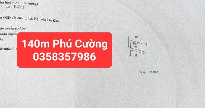 Bán Đất 140m² thổ cư 140m² giá 4.53 tỷ tại Xã Nội Bài Hà Nội