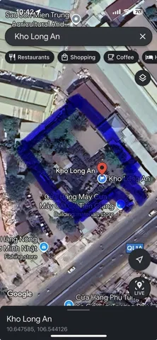 Bán Đất 2016m² thổ cư 2016m² giá 50 tỷ tại Đường Quốc Lộ 1 Phường Long An Tây Ninh