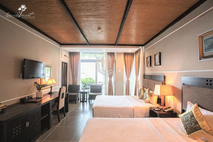 🏨 CHO THUÊ KHÁCH SẠN 35 PHÒNG MẶT TIỀN BIỂN TRẦN PHÚ – GIÁ 300 TRIỆU/THÁNG 🏨