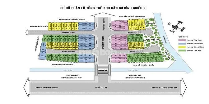 🏡 CHÍNH CHỦ CẦN BÁN MỘT SỐ LÔ ĐẤT KDC BÌNH CHIỂU 2 – ĐƯỜNG NGÔ CHÍ QUỐC 🏡