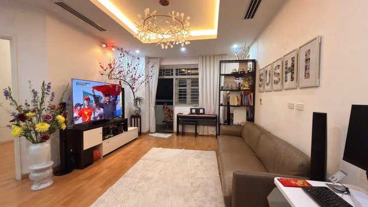 🏡 Chung Cư Bộ Kế Hoạch & Đầu Tư Đông Quan | 90m² | 2PN 2WC | Tầng 7 | Full Nội Thất | Sổ Đỏ | 7.45 Tỷ | Cầu Giấy ☎️ 0982 318 676