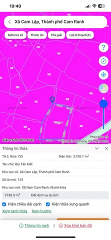 Bán Đất 3200m² giá 3.2 tỷ tại Xã Nam Cam Ranh Khánh Hòa