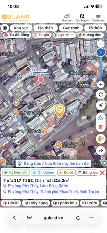 Bán Nhà riêng 216m² thổ cư 125m² giá 7.78 tỷ tại Đường Phan Trung Phường Phú Thủy Thành phố Phan Thiết Bình Thuận