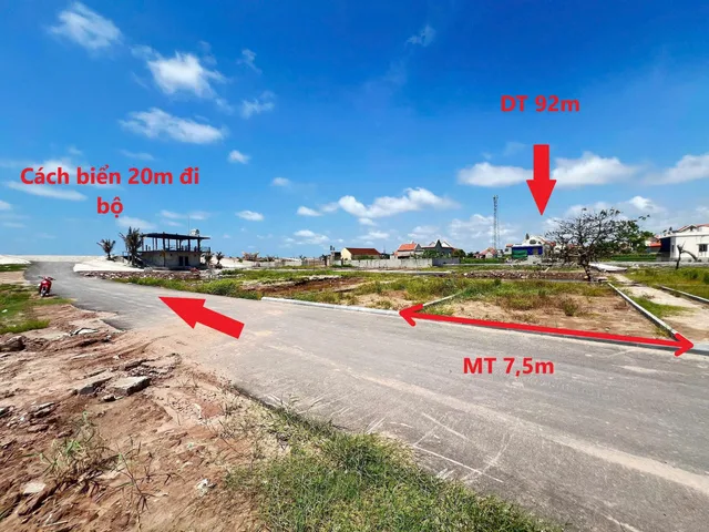 Bán Đất 92m² thổ cư 92m² giá 850 triệu tại Đường Mới Xã Hải Triều Huyện Hải Hậu Nam Định
Đất đối diện khu đô thị biển 22 000 ha
Đường bộ ven biển Xuân Thiện 4 làn xe