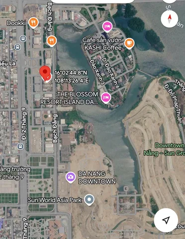 ĐẤT ĐẸP 2 MẶT TIỀN TRƯỚC SAU ĐƯỜNG 2 THÁNG 9 NỐI DÀI - NGAY DỰ ÁN DANANG DOWNTOWN