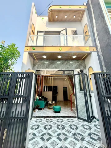 Nhà 3 phòng ngủ 730tr mới xây hoàn thiện khu vực cầu Lớn Hóc Môn