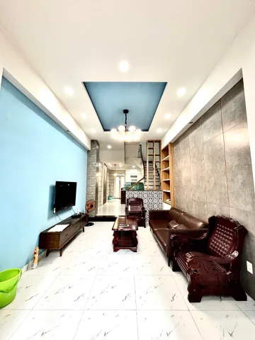 Nhà mới HXH Hòa Bình, thông ra Phan Anh, 57m2, 3 tầng, 4PN,full Nội thất, 7.4 tỷ