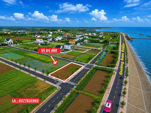 Chính chủ cần bán lô đất mặt biển 88m2, mặt tiền 5,2m, giá chỉ 1,5 tỷ