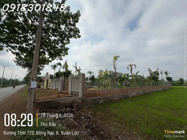 Siêu phẩm đất mặt tiền đường tỉnh lộ 772, Xuân Lộc, Đồng Nai, DT 1.230m2, giá đầu tư