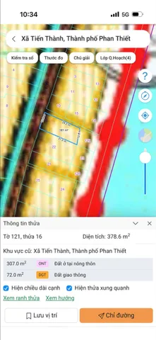 Bán lô đất giáp biển Tiến Thành. LH: 0974090487