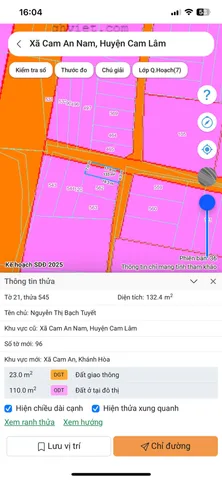 545.21 132,4m2 80m2tc 
vị trí : THÔN VĨNH TRUNG CAM AN KHÁNH HOÀ
diện tích 132,4M2 GIÁ 850TR
giá 850 TRIỆU
giá tổng bán : 850 TRIỆU NGUYÊN LÔ GÓC 2MT Ô BÀN CỜ CAM AN
LIÊN HỆ : MINH HIẾU 0389623794 BĐS