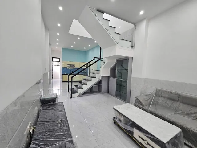 nhà mới giọn vô ở liền tại phường Đông Hưng Thuận Q12 HCM, 60m2(4x15m) SHR, giá chỉ 2T430TR Hỗ trợ Bank