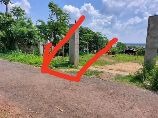 Bán đất 125m² có sẵn 60m² thổ cư ngang 5m giá 350 triệu tại Xã Ea Nuôl Huyện Buôn Đôn