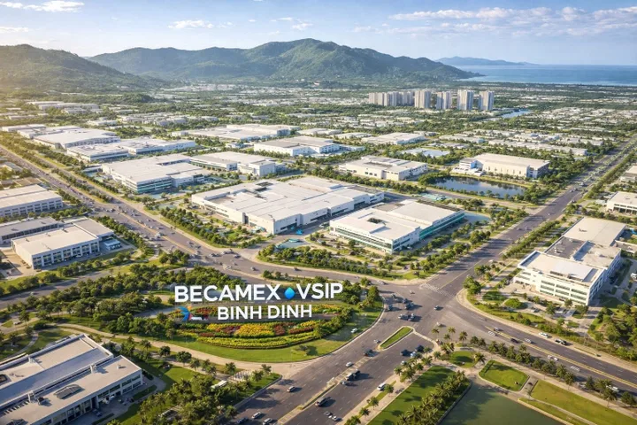 Cơ hội đầu từ đất KCN Vsip Bình Định sổ sẵn