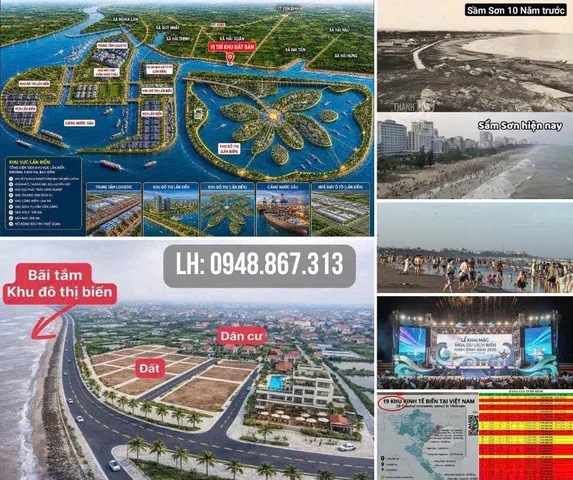 👉 Chỉ Hơn 1 T.ỷ Sở Hữu 100m² Đất Biển Đối Diện Siêu Đô Thị Lấn Biển 30.000ha Tại Đặc Khu Kinh Tế Ninh Cơ - Ninh Bình (Hải Hậu - Nam Định)