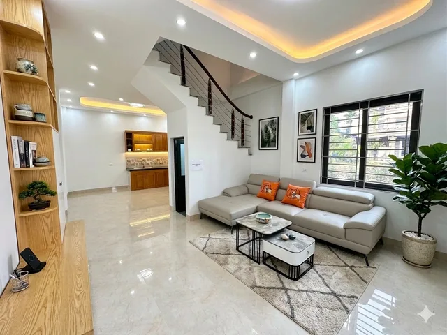 Nhà 5 tầng Kim Hoàng– hàng xóm KĐT An lạc- An ninh đỉnh. 
 Đổi sang biệt thự chú
