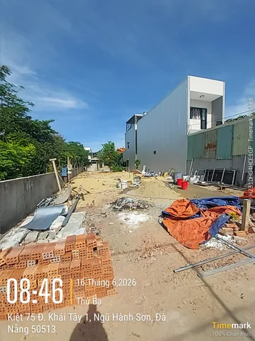 Bán đất kiệt 5m5 Khái Tây 1, Hòa Quý, Ngũ Hành Sơn, Đà Nẵng. Dt 100m2, giá 2.95 tỷ