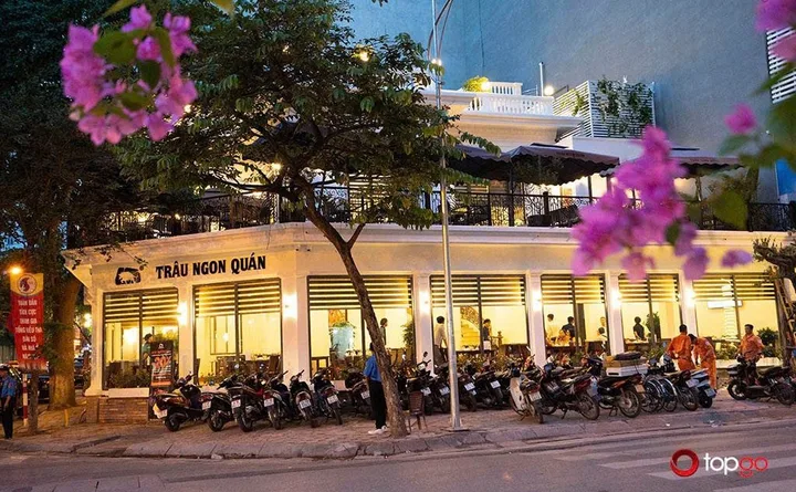 Cho thuê mặt bằng cực đẹp mặt phố Phan Chu Trinh diện tích tổng 330m có hầm để bếp