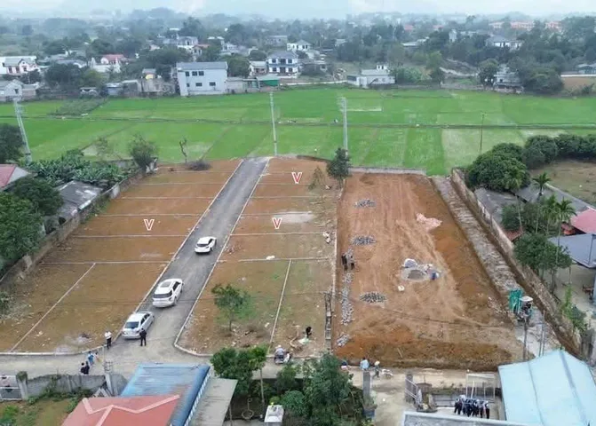 3 lô đất 108m 118m 122m -  khu dân cư - gần KCN Nhuận Trạch, Lương Sơn - giá đầu tư