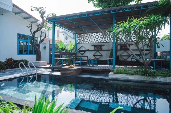 Cho thuê villa hồ bơi 3 tầng Lương Hữu Khánh , Sơn Trà – gần biển