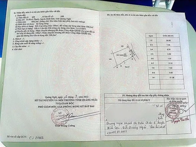 🔥 CHỦ HẠ NGAY 100 TRIỆU – BÁN NHANH VƯỜN BÌNH PHƯỚC, XÃ VẠN TƯỜNG