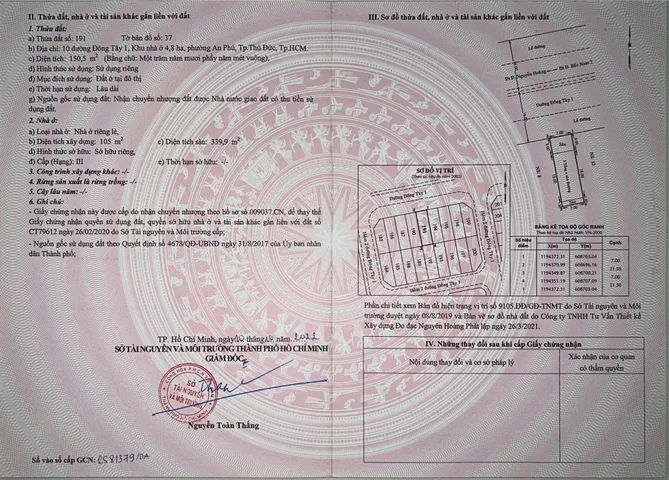 Bán nhà mặt tiền mã căn B14, 10 Đông Tây 1 (Vũ Tông Phan nối dài), Khu đô thị An Phú Newcity, phường An Phú, Quận 2.