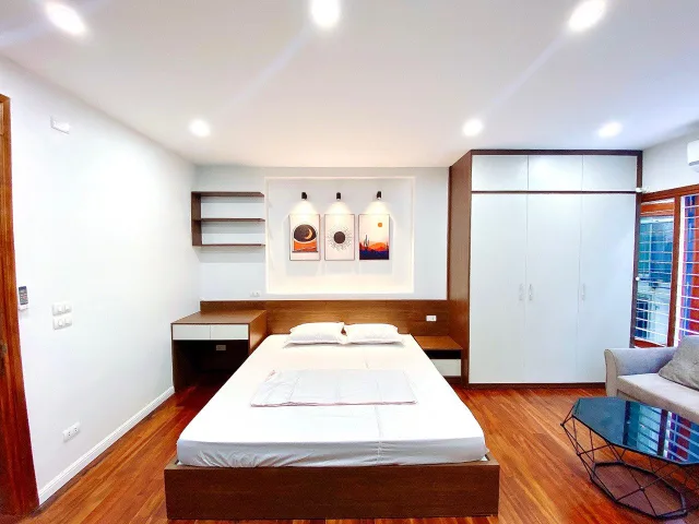 Cho thuê căn hộ đầy đủ nội thất tiện nghi tại 535 Kim Mã