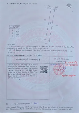 Bán đất Trung Tâm TP Bảo Lộc, thích hợp xây nhà ở biệt thự