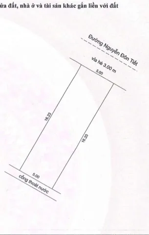 BÁN ĐẤT TẶNG NHÀ CẤP 4 MẶT TIỀN NGUYỄN ĐÔN TIẾT - GIÁ TỐT ĐẦU TƯ