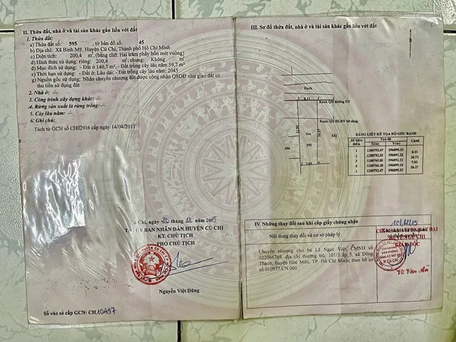 Bán đất hẻm 381 đường Bình Mỹ diện tích 179m2  giá chỉ 12.9 triệu/m2