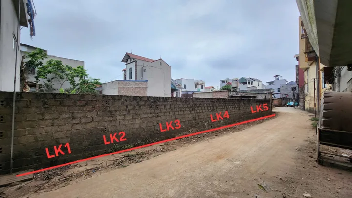 BÁN 5 LÔ ĐẤT 100m2/LÔ CÁCH QL6 KHOẢNG 10m TẠI THỊ TRẤN XUÂN MAI HÀ NỘI