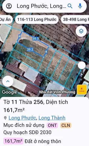 ĐẤT Ở THẬT – ĐẦU TƯ ĐƯỢC TẠI LONG PHƯỚC, LONG THÀNH – CÁCH SÂN BAY LONG THÀNH 3KM – GIÁ CHỈ TỪ 2 TỶ 3 - NGÂN HÀNG HỖ TRỢ VAY VỐN